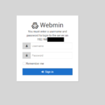 WebminへのアクセスIP制限(アクセス制御)をかける