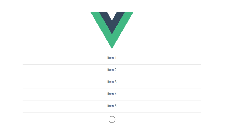 Vue.js vue-infinite-loadingを使用して無限スクロールを実装する