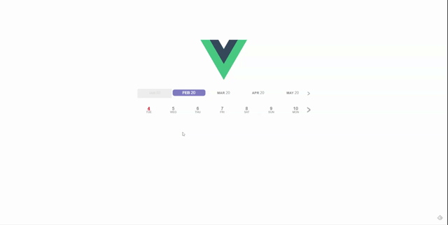 Vue.js vue-draggableCalを使用してカレンダーを実装する