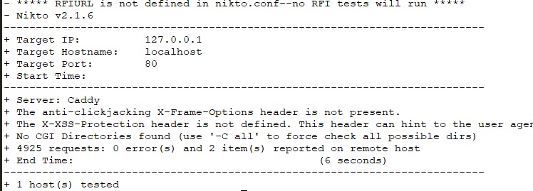 CentOs7 niktoをインストールしてWEBサーバーの脆弱性を確認する