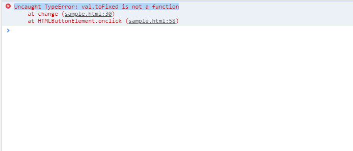 javascript エラー「Uncaught TypeError: xxx.toFixed is not a function」が発生した場合の対処法