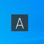 windows10 画面に出る「あ」と「A」を非表示にする