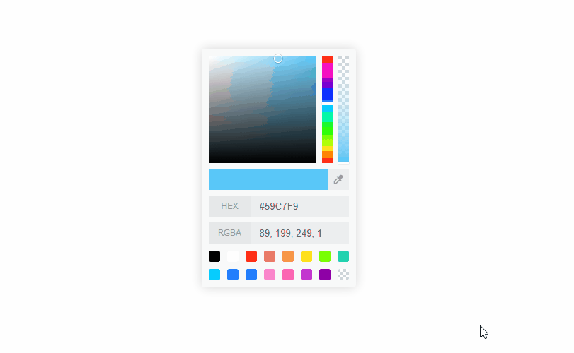 Vue3 ライブラリ「vue-color-kit」を使用してcolor pickerを実装する