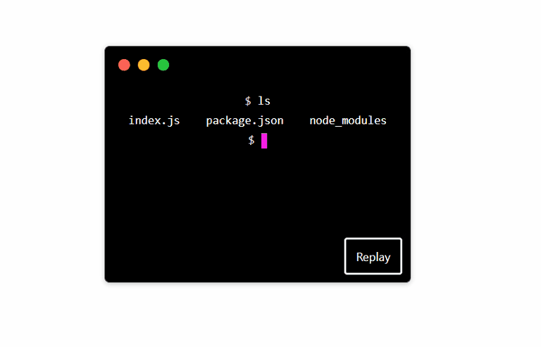 React.js ライブラリ「react-animated-term」を使ってターミナル風デザイン作成する